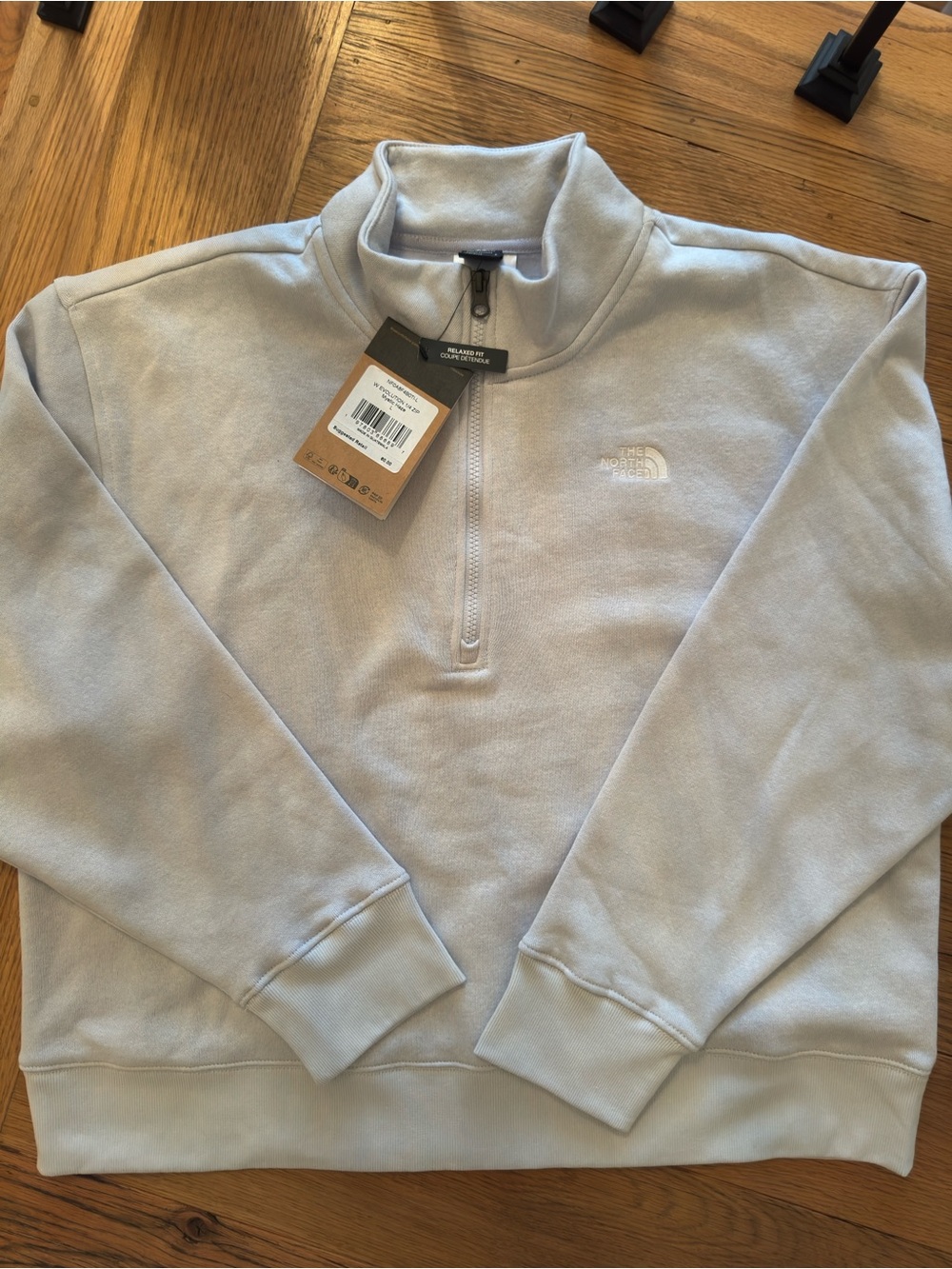 NWT; The North Face Women’s Quarter-Zip Fleece Pullover